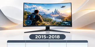 Порівняльна таблиця моніторів Samsung, модельний ряд 2015–2017 років