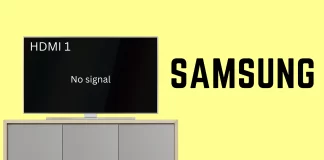Як вирішити проблему відсутності сигналу HDMI на телевізорі Samsung?