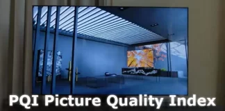 PQI Picture Quality Index Телевізор Samsung
