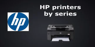 Продуктові лінійки, серії та виробники принтерів HP