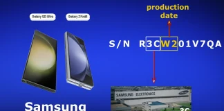Серійний номер телефону Samsung, пошук, розшифровка 2001-2025