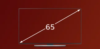 Розміри 65-дюймового телевізора: Яка ширина 65-дюймового телевізора?