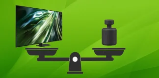 Скільки важить 65-дюймовий телевізор?