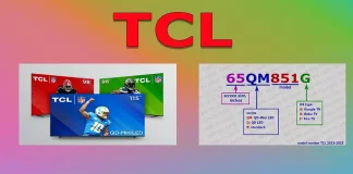 TCL TV модельні номери, 2015–2025: Значення та розшифровка