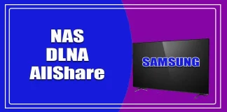 Підтримка DLNA та NAS на телевізорах Samsung