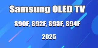 Різниця між моделями Samsung OLED S90F, S92F, S93F та S94F