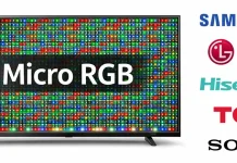 Телевізори Micro RGB, RGB Evo та TCL Mini RGB