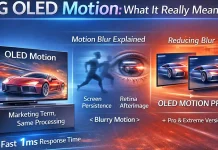 Що таке OLED Motion у телевізорах LG