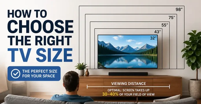 How to choose the right TV size