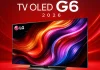 LG TV OLED evo AI G6 4K 2026 – технічні характеристики