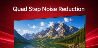 Quad Step Noise Reduction у телевізорах LG, що це таке?