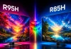 Телевізори Samsung з технологією Micro RGB — R95H проти R85H