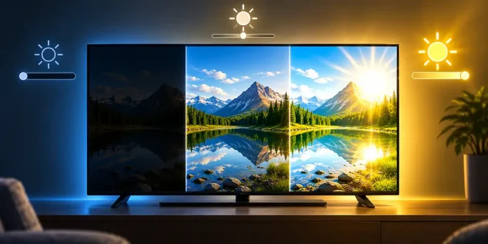 Typical brightness, peak brightness, minimum screen brightness, explanation