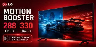 Технологія Motion Booster 288 і 330 у телевізорах LG