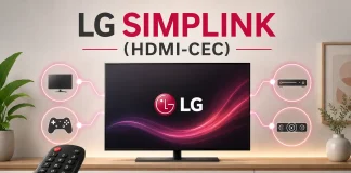 LG SIMPLINK (HDMI-CEC), як він працює та як його ввімкнути
