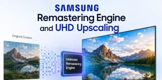 Samsung Remastering Engine і UHD Upscaling у телевізорах Samsung