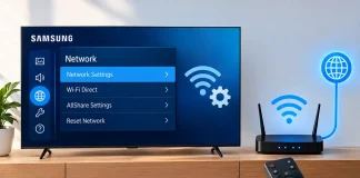 Як змінити конфігурацію мережі на телевізорі Samsung