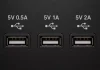 Що означають USB 5 В 0,5 А, 1 А, 2 А та 3 А?