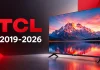 Моделі телевізорів TCL за роками 2019–2026