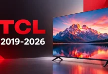 Моделі телевізорів TCL за роками 2019–2026