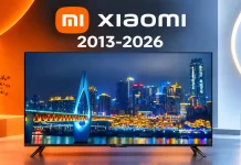 Xiaomi TV за роками, 2013–2026